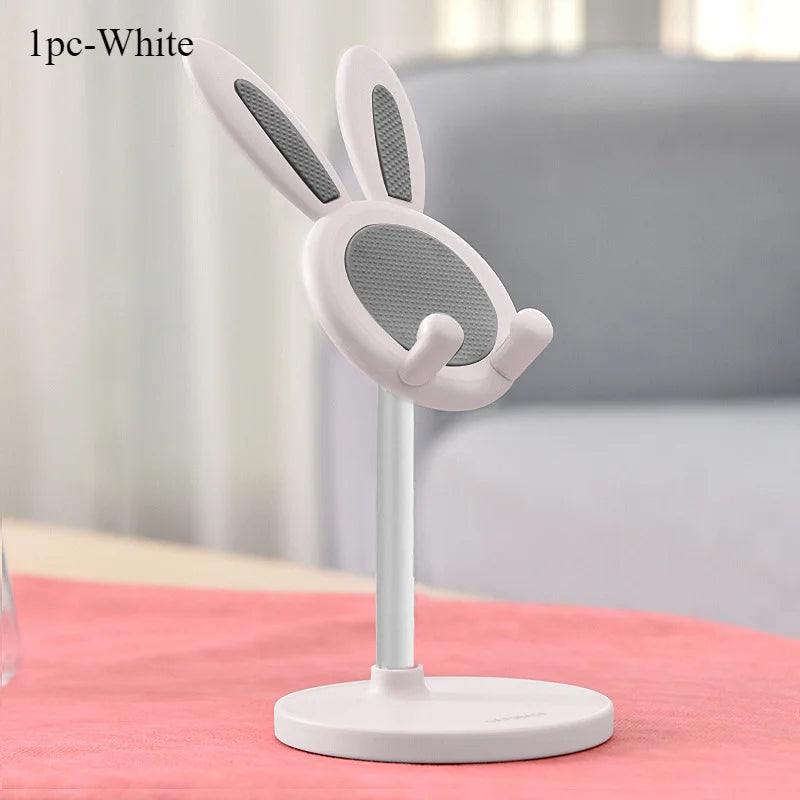 Cute Rabbit Adjustable Phone Stand