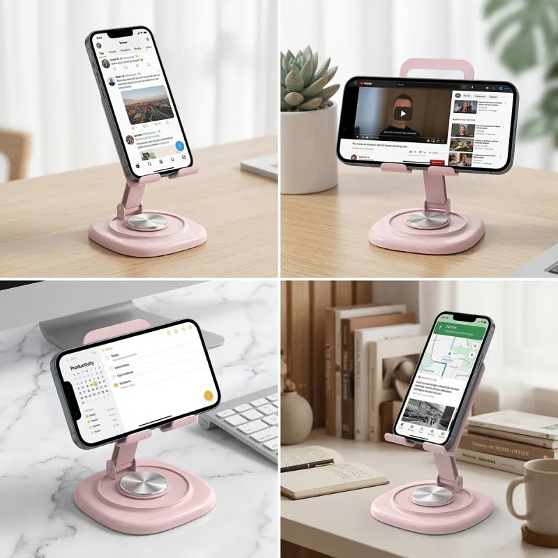 Macaron Rotating Phone Stand