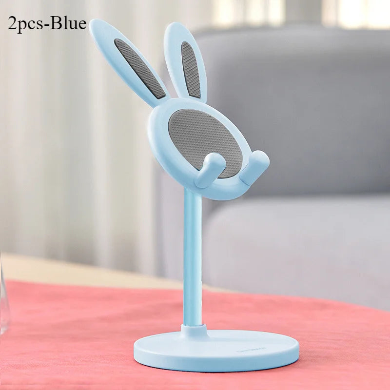 Cute Rabbit Adjustable Phone Stand